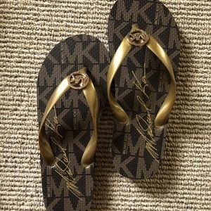 Brand new(with box) Michael Kors Flip Flop Sandals